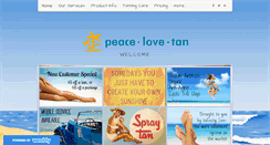 Desktop Screenshot of peacelovetansd.com
